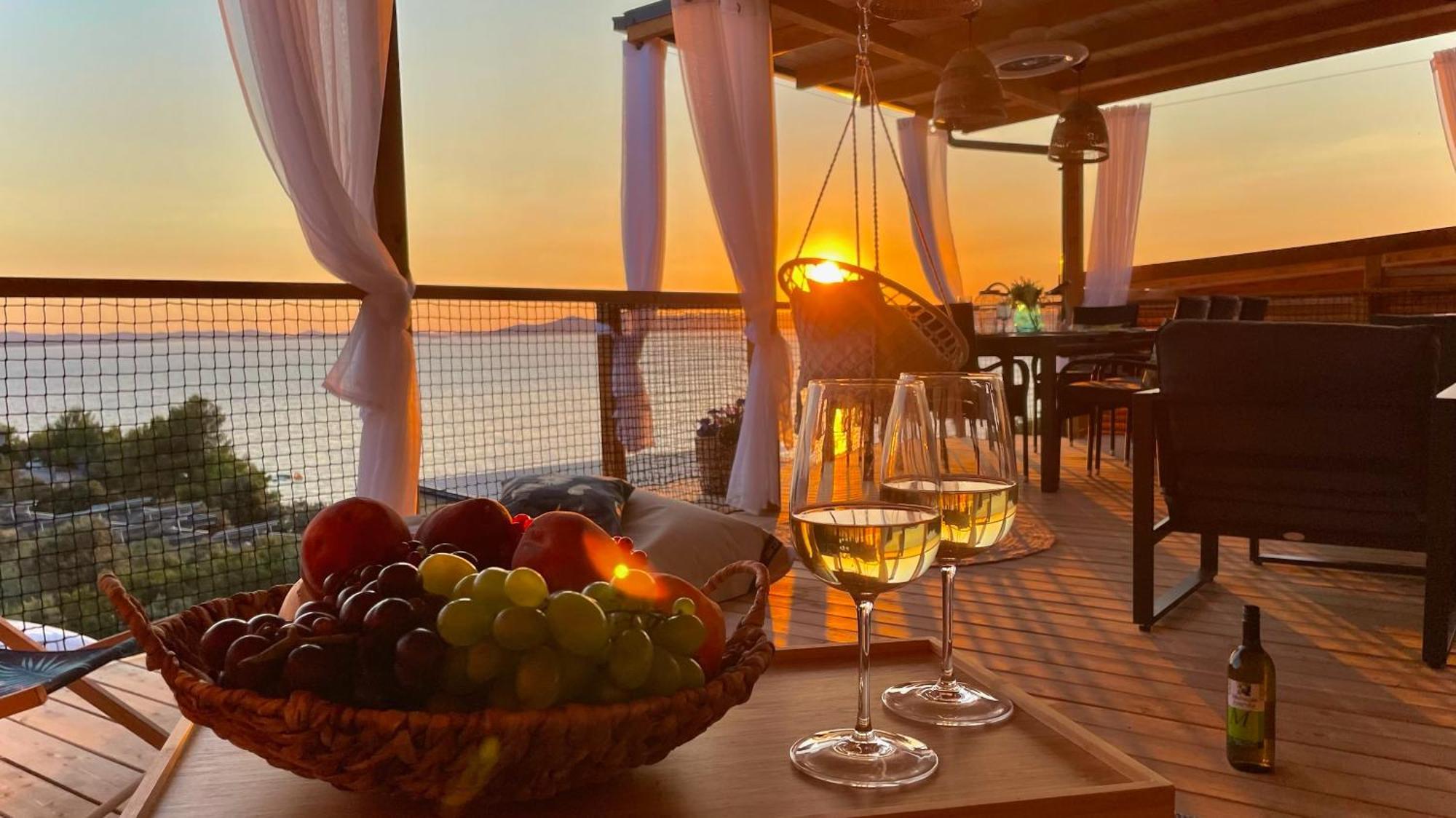 Sunset Coast - Paradise Cottage Drage Exterior foto